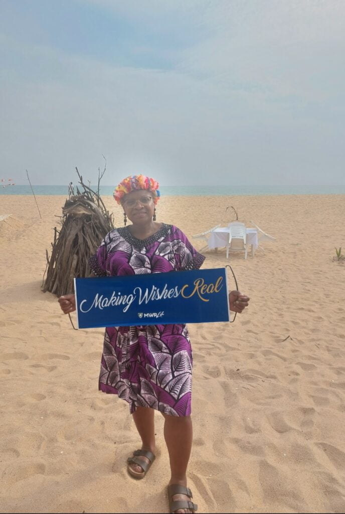 sur la plage au bénin